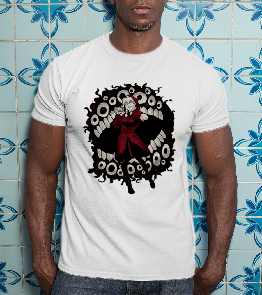 Umineko When They Cry Beatrice With Dark Creature Horror T-Shirt