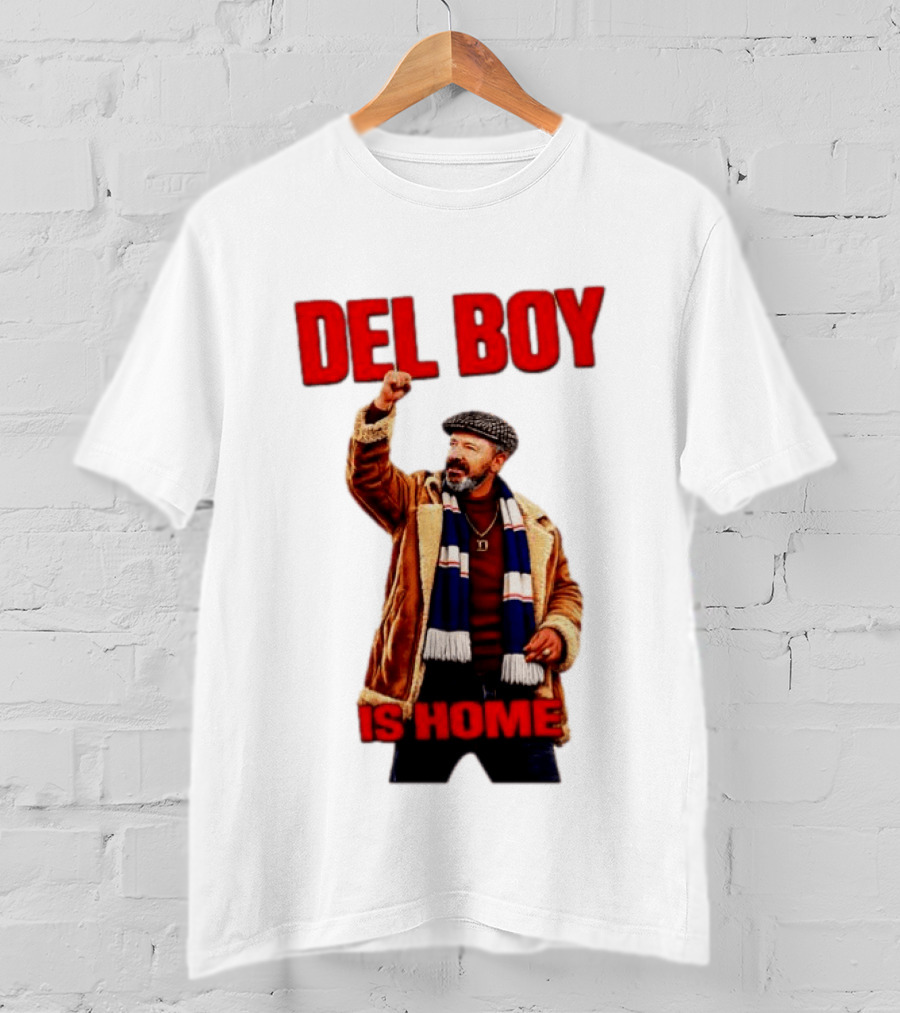 Del Boy Only Fools And Horses Is Home Vintage Look T-Shirt