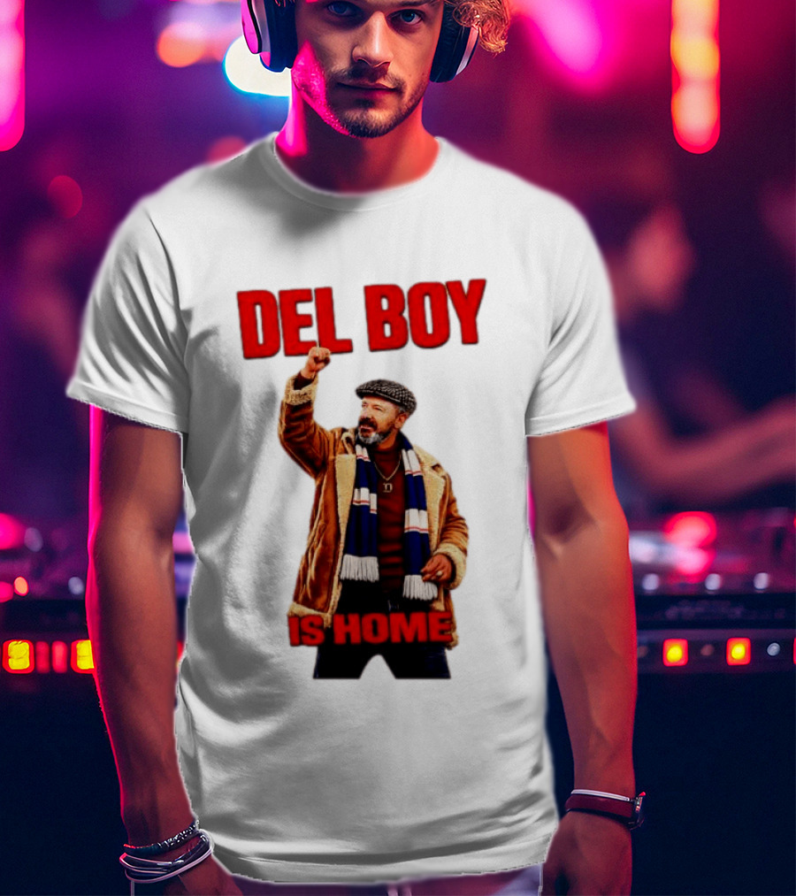 Del Boy Only Fools And Horses Is Home Vintage Look T-Shirt
