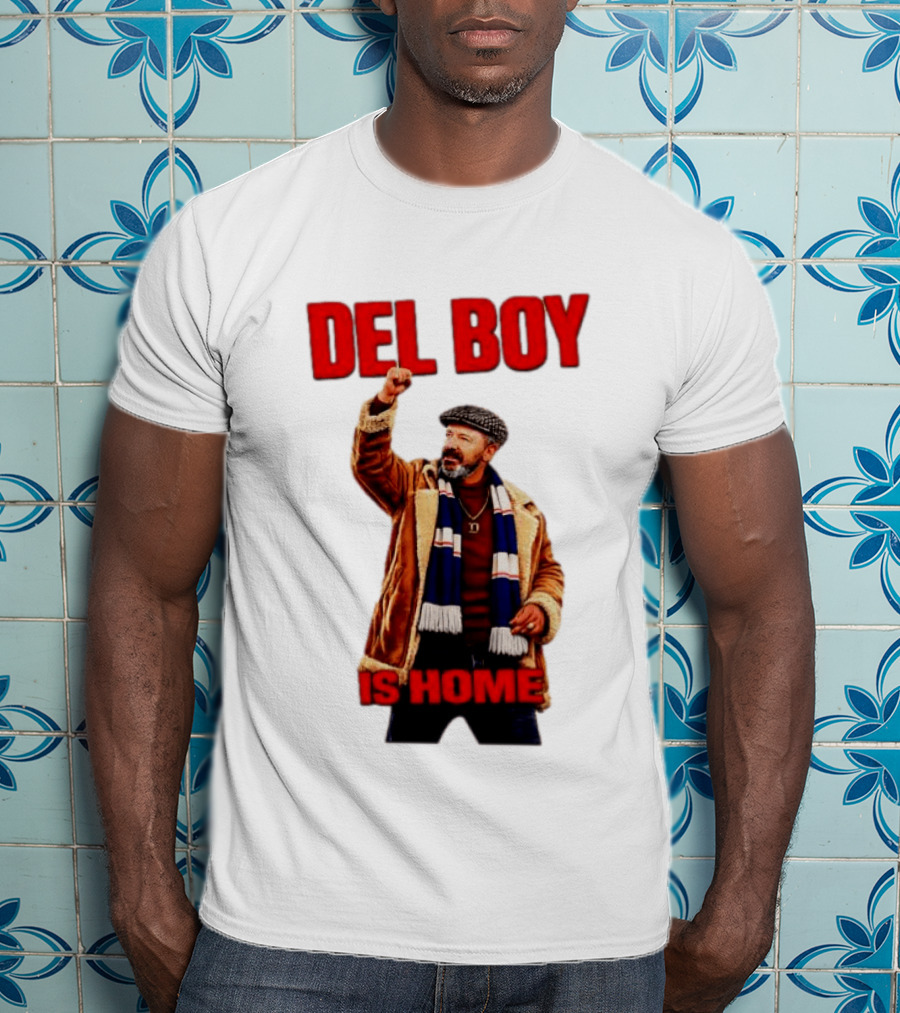 Del Boy Only Fools And Horses Is Home Vintage Look T-Shirt