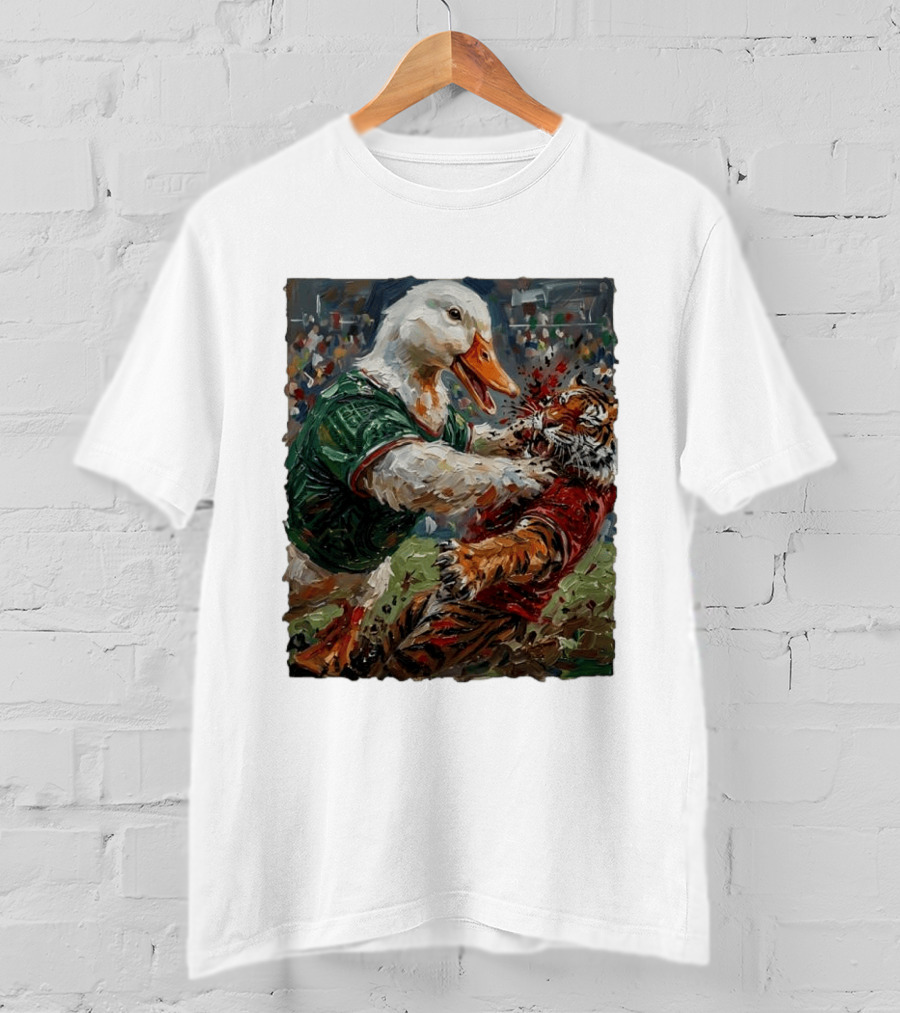 Oregon Ducks Auburn Tigers Football Rivalry Clash T-Shirt