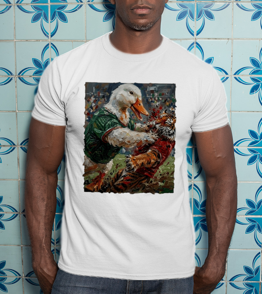 Oregon Ducks Auburn Tigers Football Rivalry Clash T-Shirt
