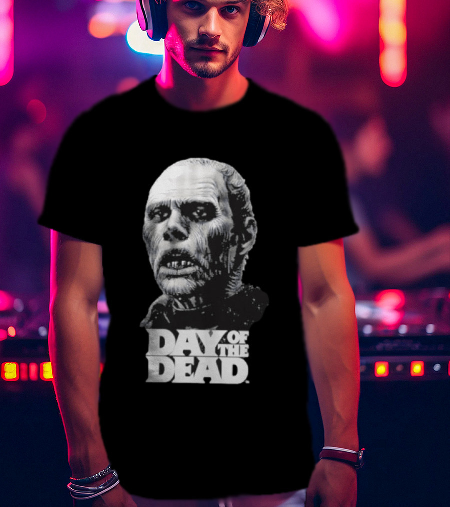 Bub Zombie Day Of The Dead Horror Movie Merchandise T-Shirt