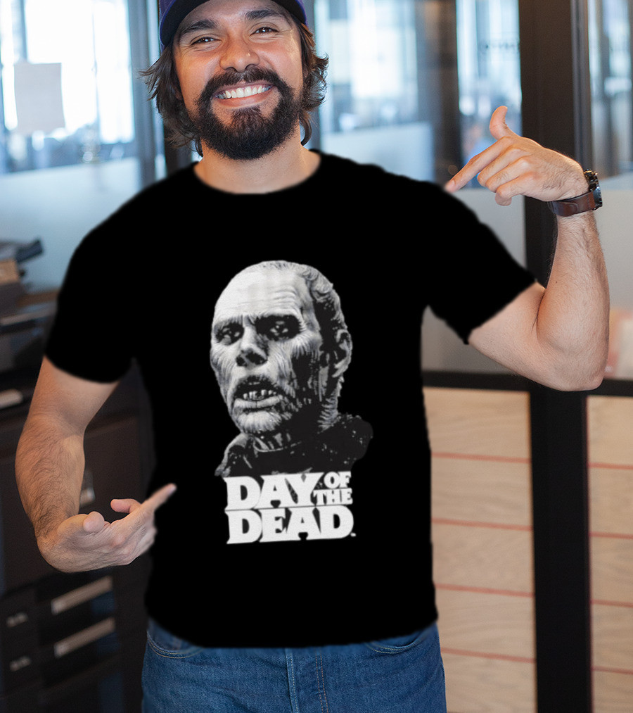 Bub Zombie Day Of The Dead Horror Movie Merchandise T-Shirt