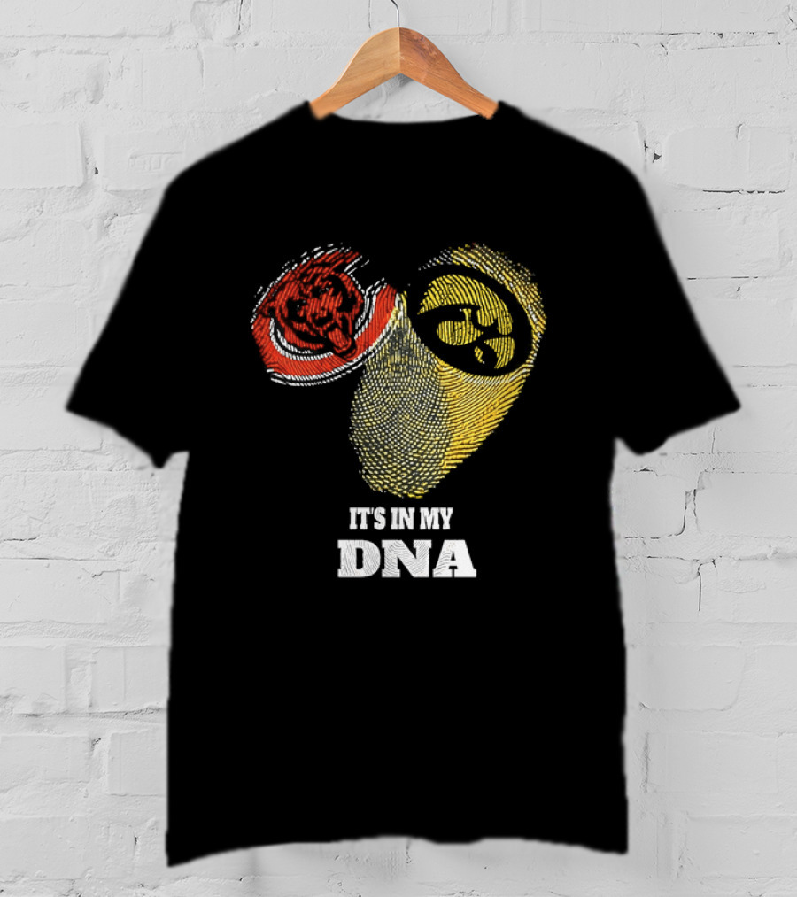 Chicago Bears Iowa Hawkeyes It's In My DNA T-Shirt