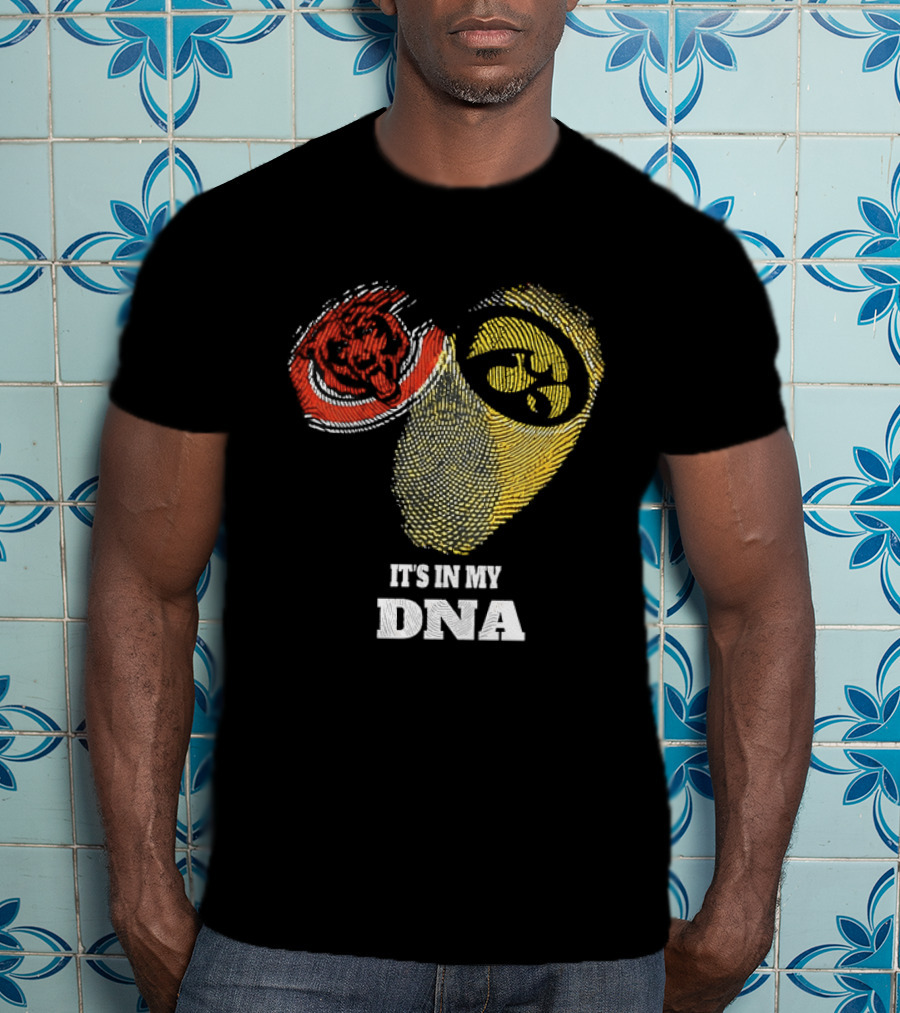 Chicago Bears Iowa Hawkeyes It's In My DNA T-Shirt
