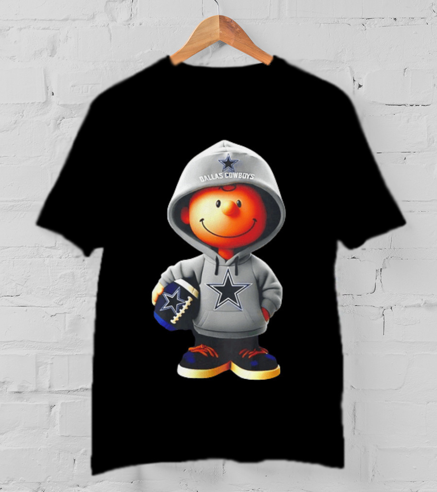 Dallas Cowboys Charlie Brown Football Star T-Shirt