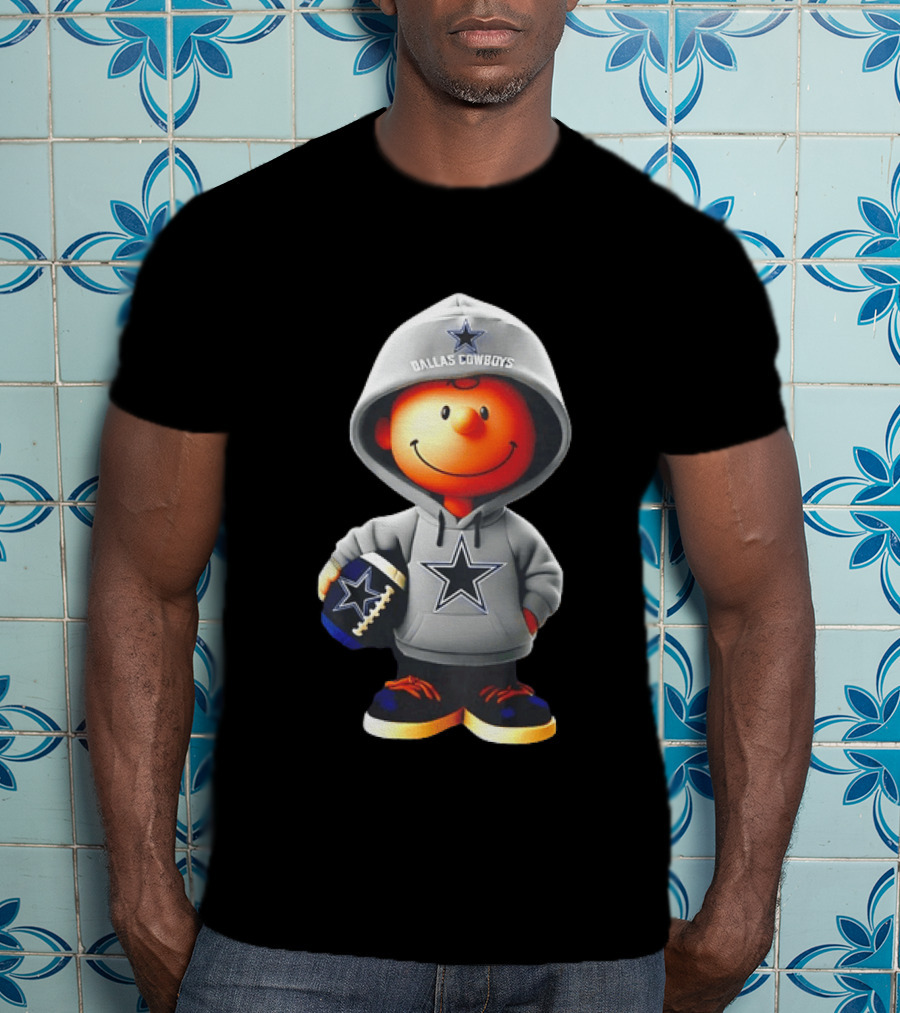 Dallas Cowboys Charlie Brown Football Star T-Shirt