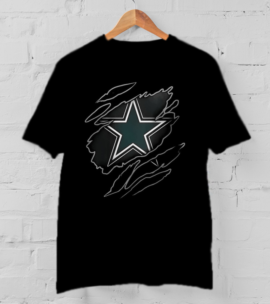 Dallas Cowboys Star Rip Reveal T-Shirt