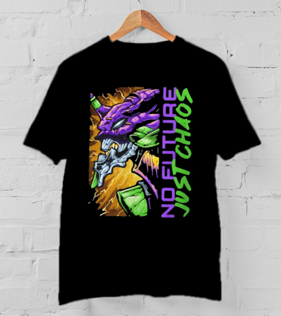 Evangelion Unit 01 No Future Just Chaos Neon Genesis Evangelion T-Shirt