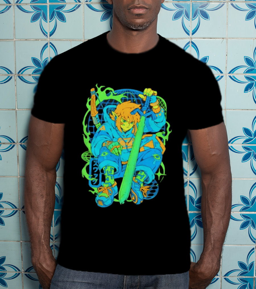 Link Legend Of Zelda Hylian Hero Swag Master Sword Streetwear Men's T-Shirt