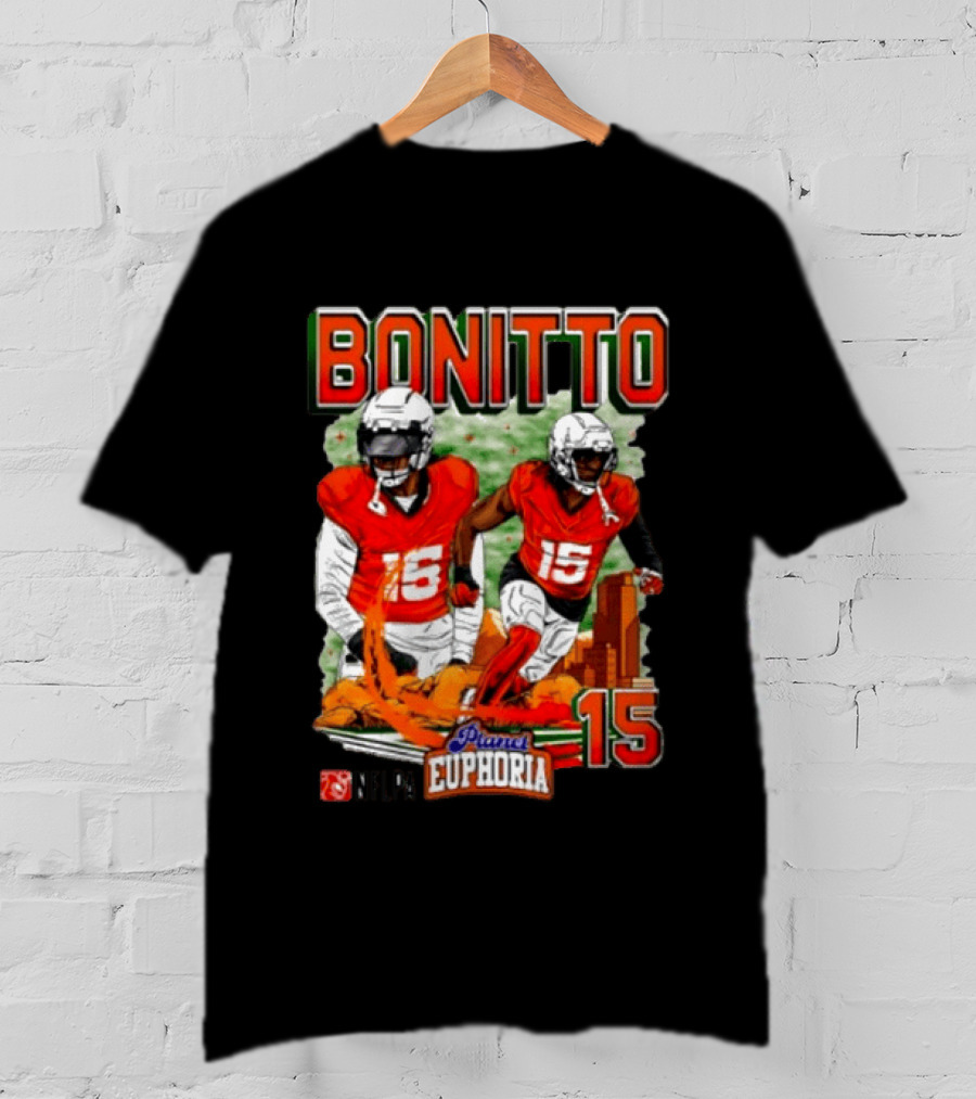 BONITTO 15 NFLPA Planet Euphoria Denver Skyline T-Shirt