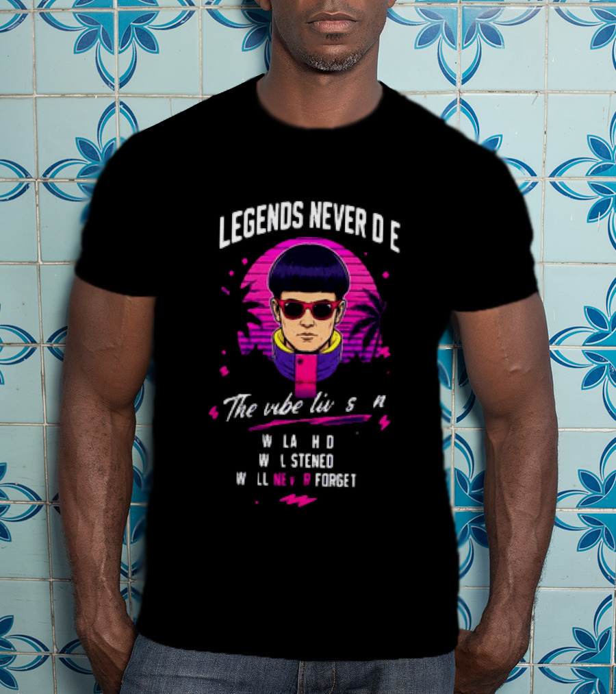 Legends Never Die The Vibe Lives On Oliver Tree Lil Ricky Forever T-Shirt