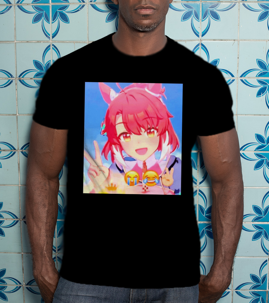 Happy Birthday Dantsu Flame 2026 Anime Character Peace Emoji T-Shirt