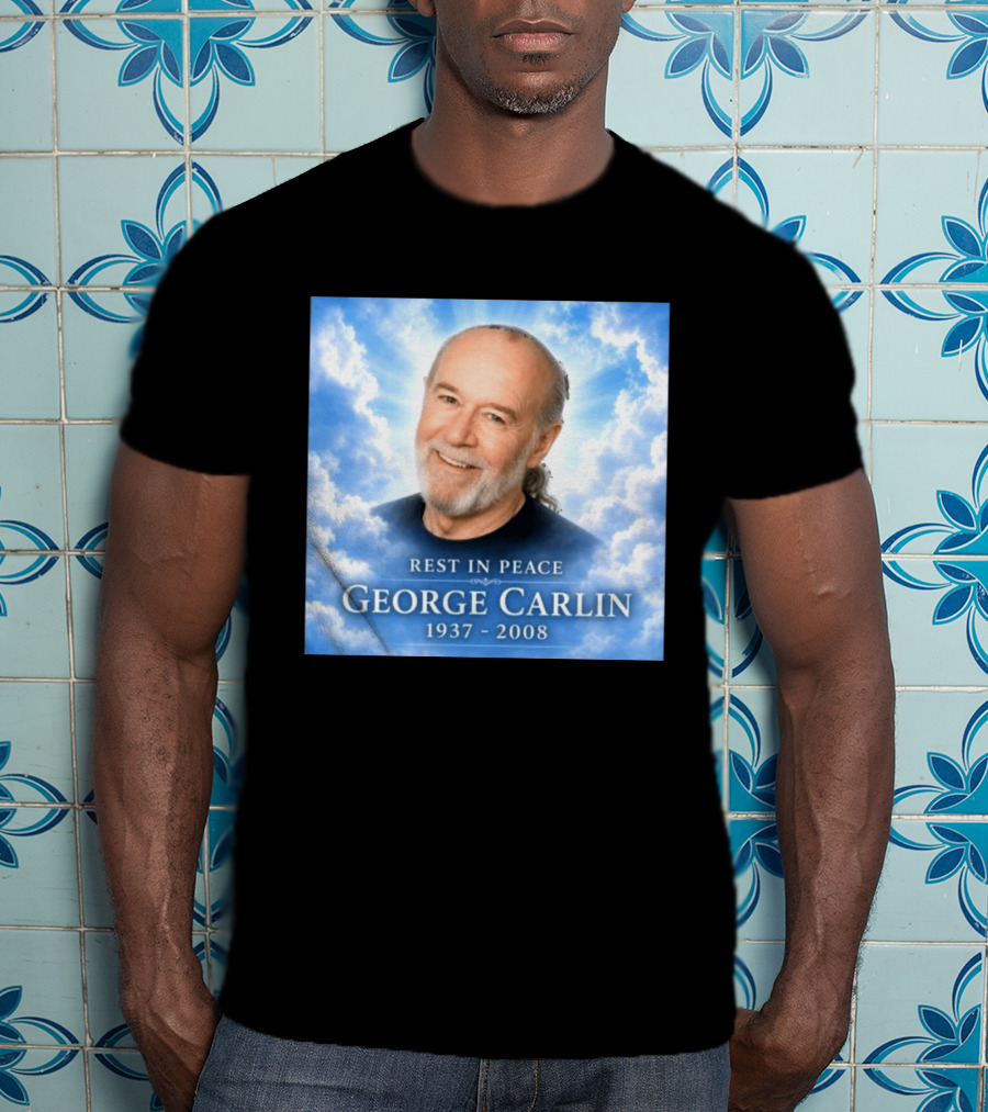 Rest In Peace George Carlin 1937 2008 Memorial T-Shirt