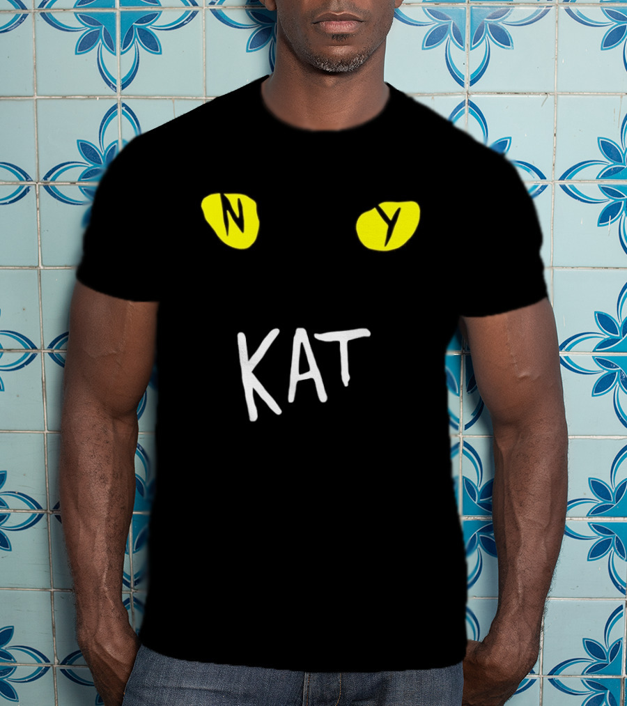 New York NY KAT Cat Eyes Karl Anthony Towns Knicks T-Shirt