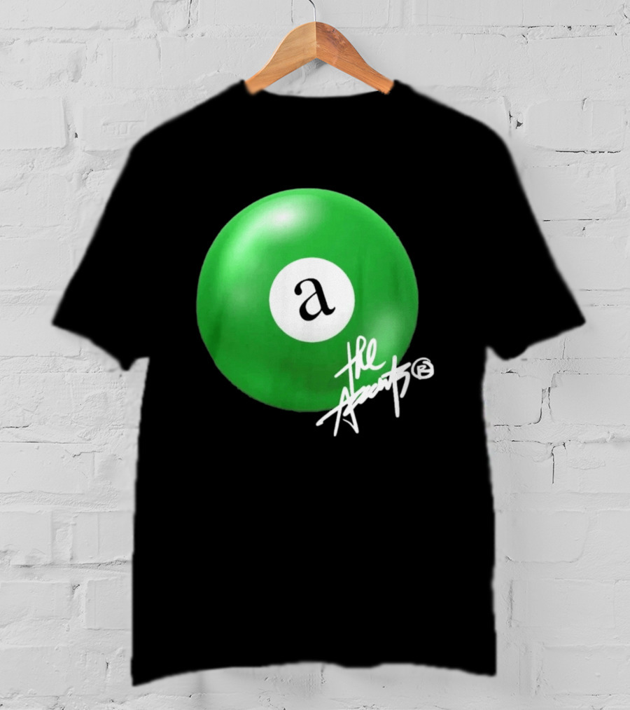 The Accents Collection Green Pool Ball Icon With Signature T-Shirt