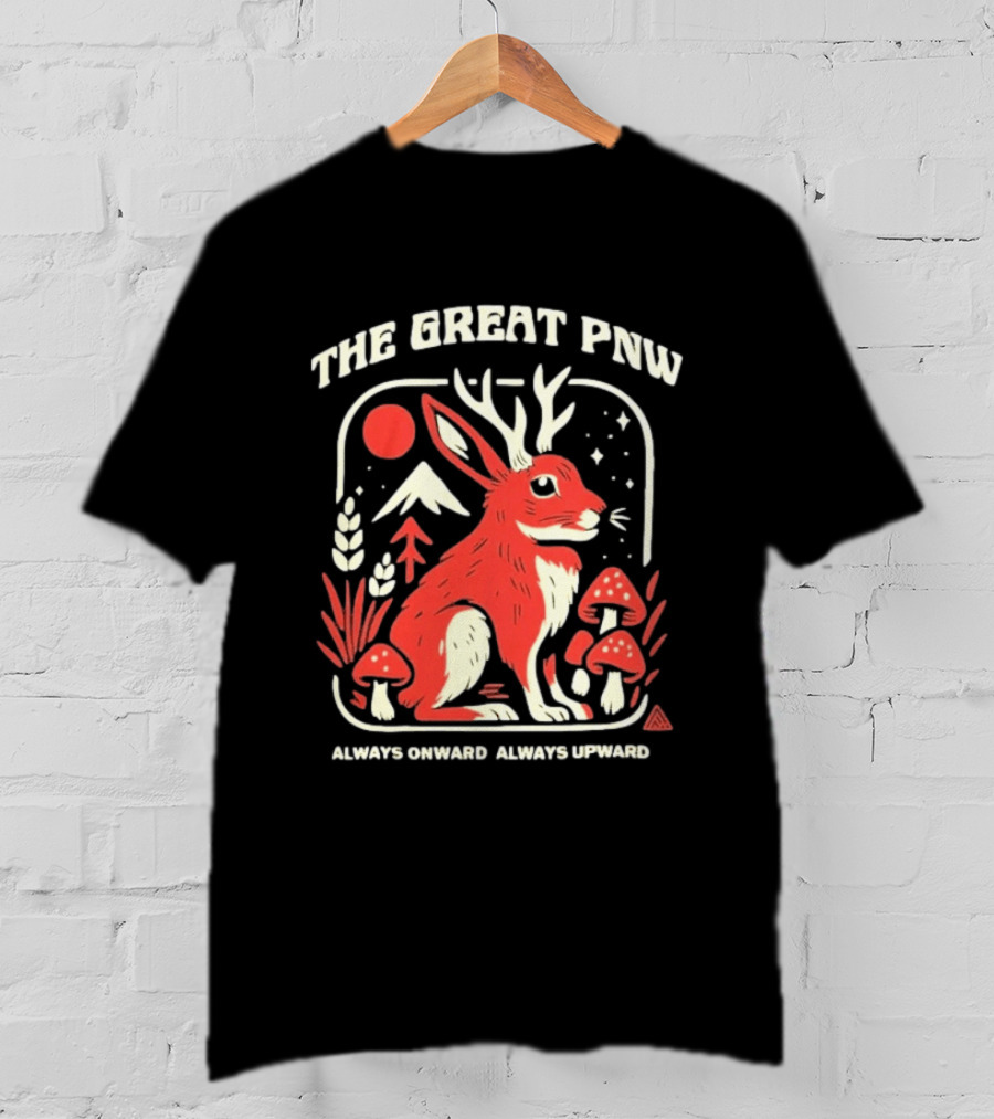 The Great PNW Fable Arrows Onward Arrows Upward T-Shirt