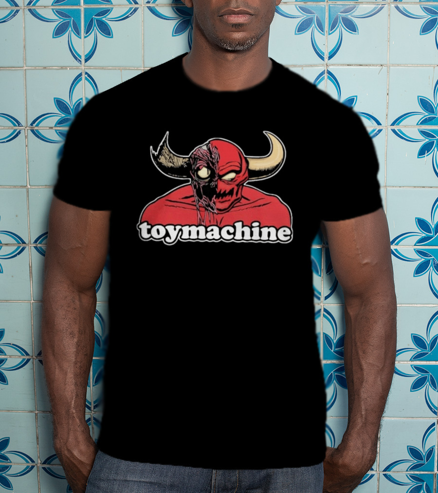 Toy Machine Horned Monster Face Melt T-Shirt