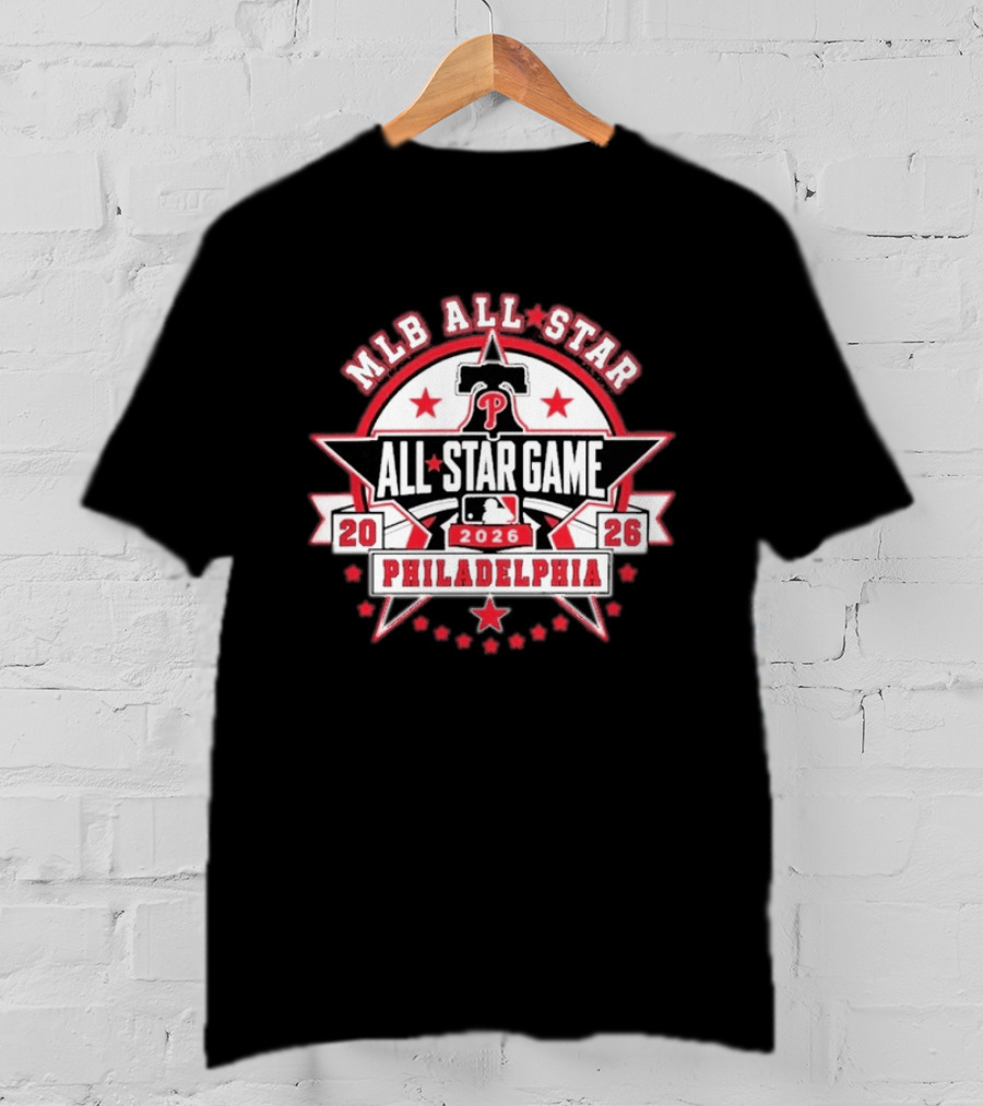 MLB All Star Game 2026 Philadelphia Phillies Baseball Event T-Shirt