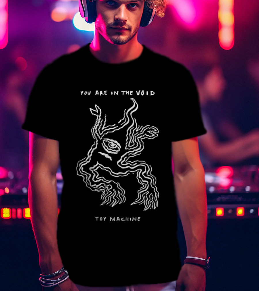 You Are In The Void Toy Machine Wavy Abstract Creature T-Shirt