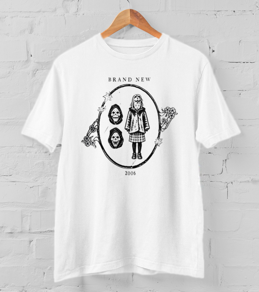 Brand New 2006 Fight Off Your Demons Mirror Reflection T-Shirt