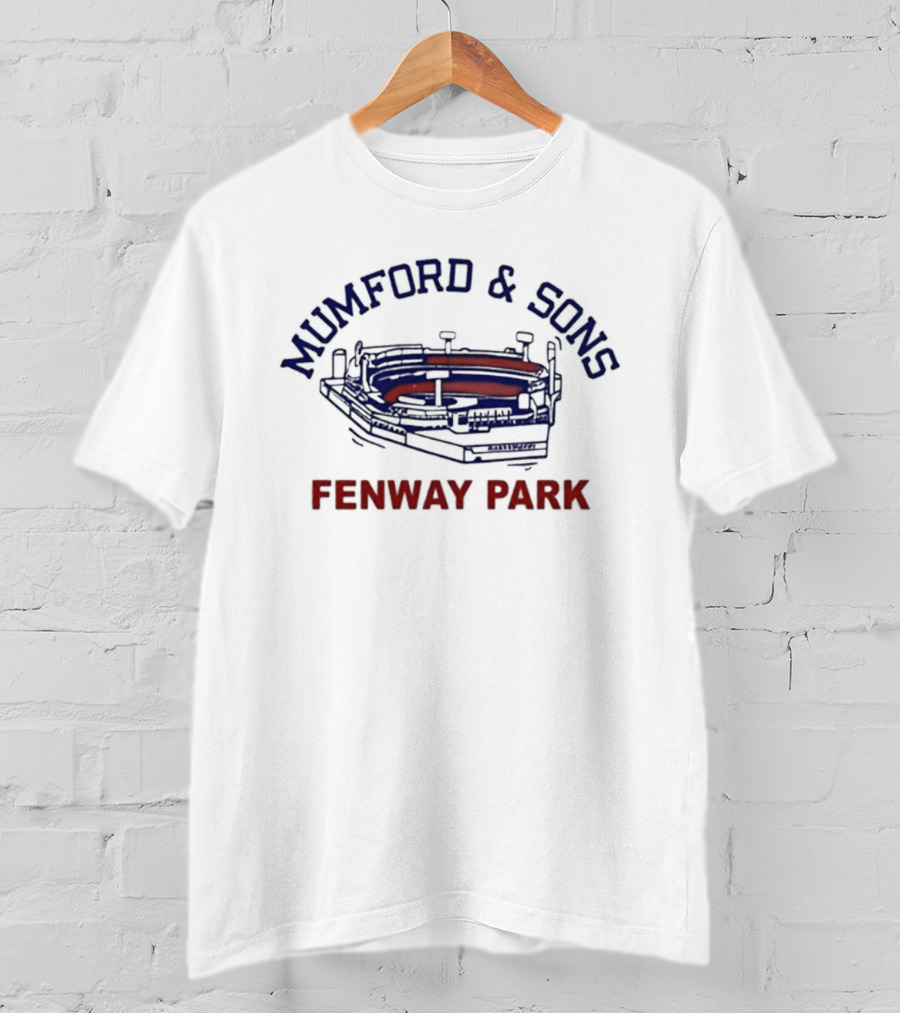Mumford And Sons Fenway Park Boston MA 6 22 2026 T-Shirt