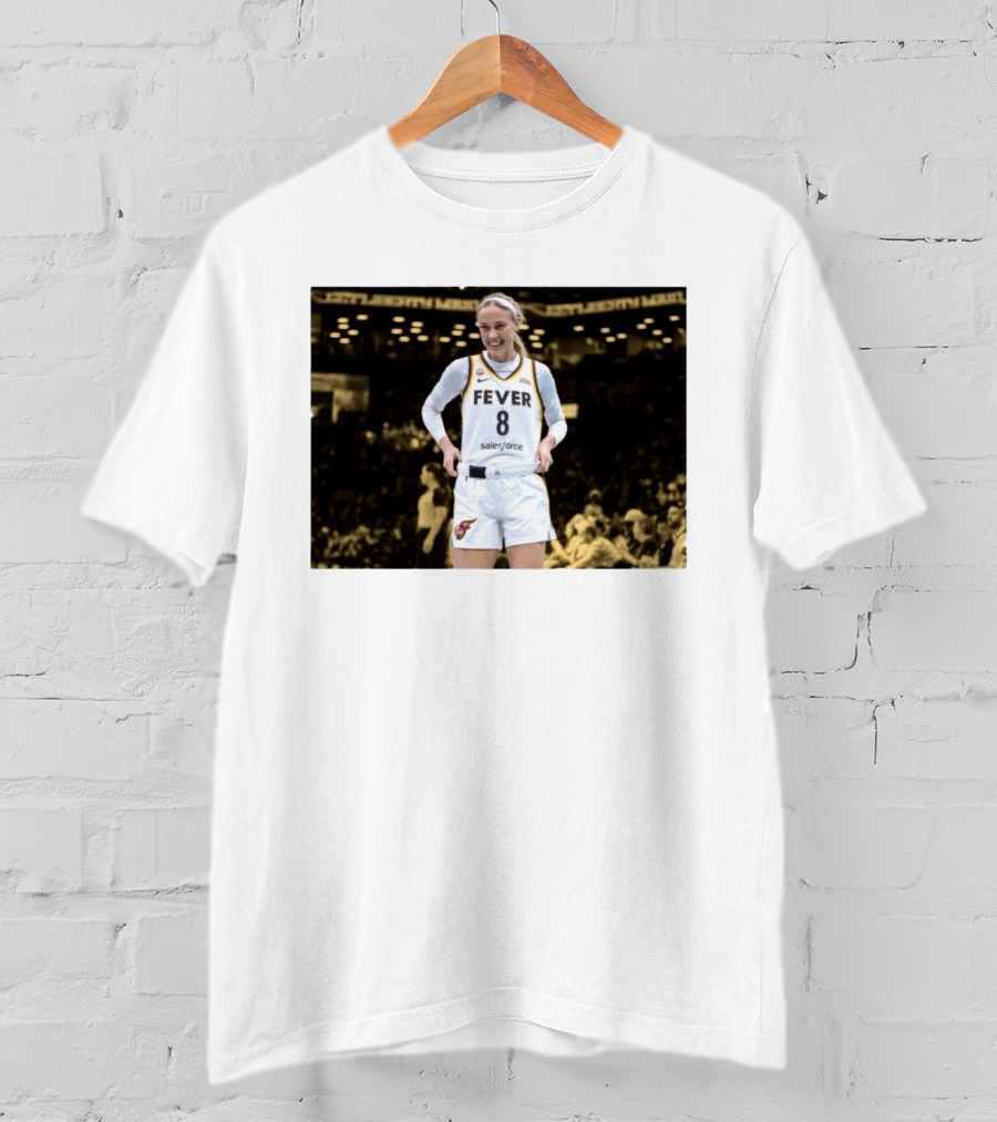 Indiana Fever Basketball Sophie's Favorite Knicks Player NBA Title Pursuit T-Shirt