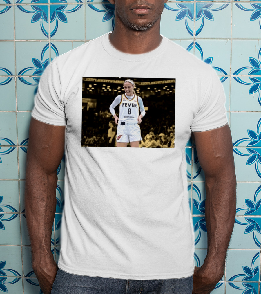 Indiana Fever Basketball Sophie's Favorite Knicks Player NBA Title Pursuit T-Shirt
