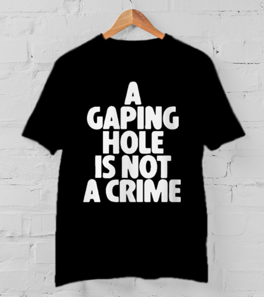 A Gaping Hole Is Not A Crime T-Shirt