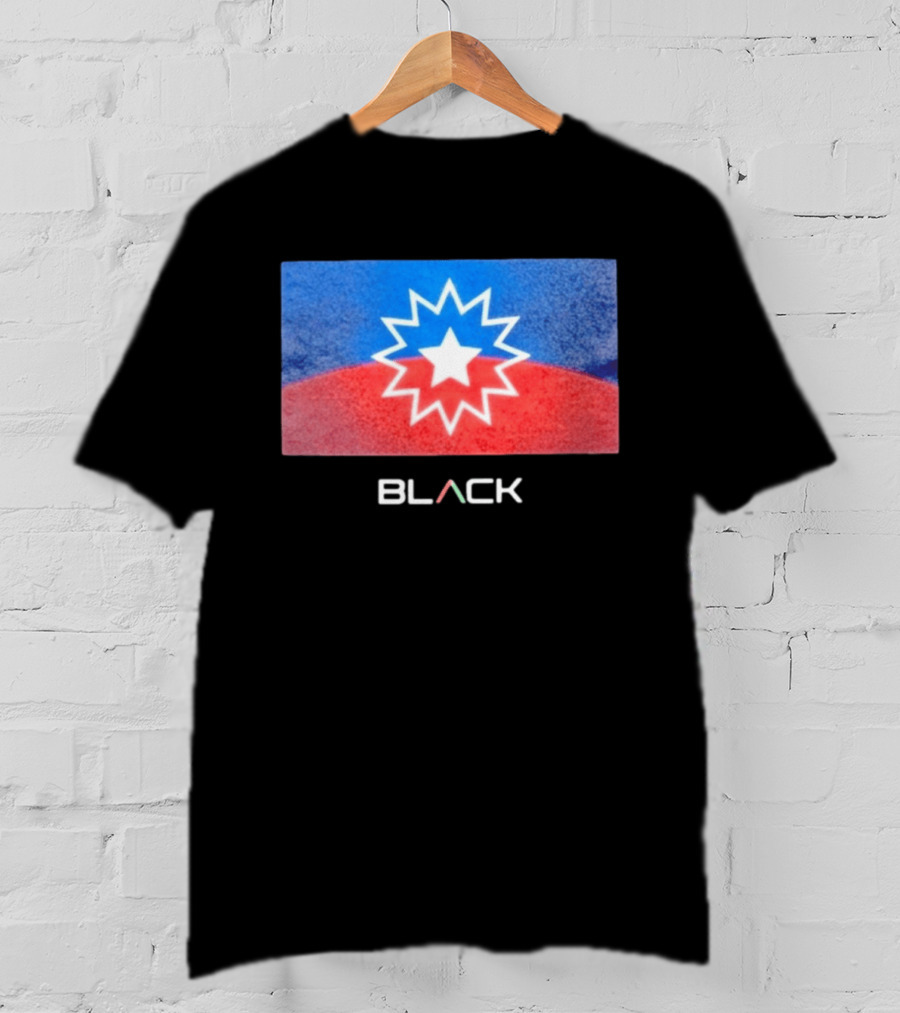 Actively Black Juneteenth Star Flag Celebration T-Shirt