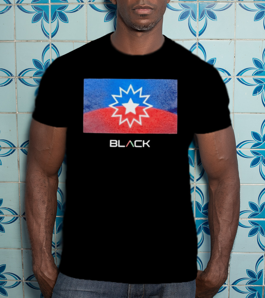Actively Black Juneteenth Star Flag Celebration T-Shirt