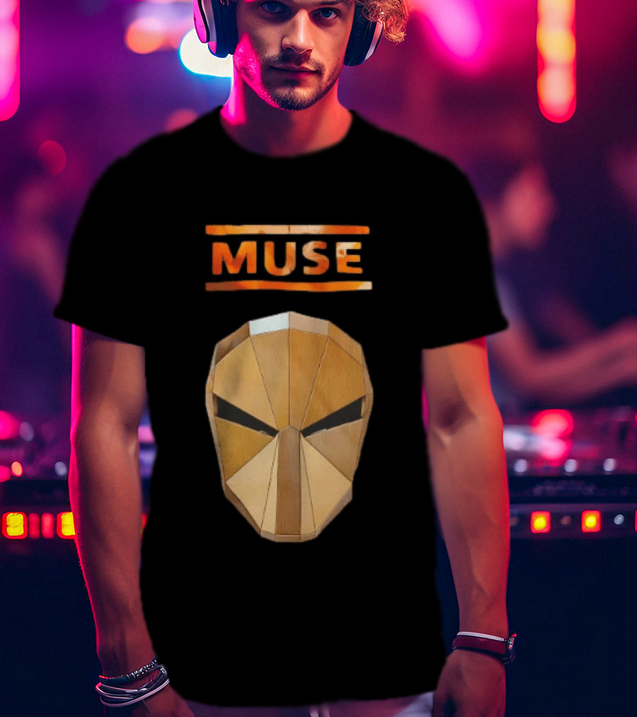 Muse Will Of The People World Tour Mask T-Shirt