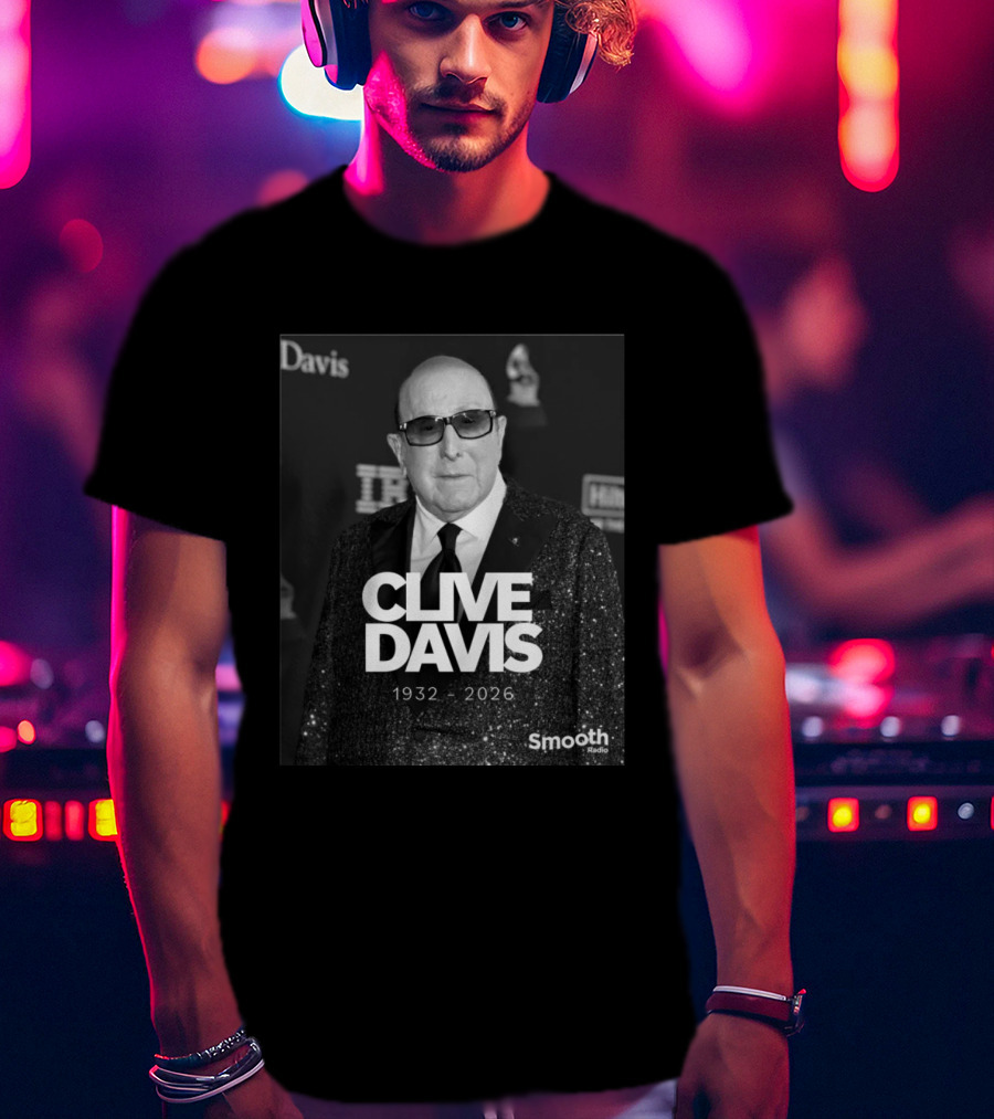 Clive Davis 1932 2026 Smooth Radio Grammy T-Shirt