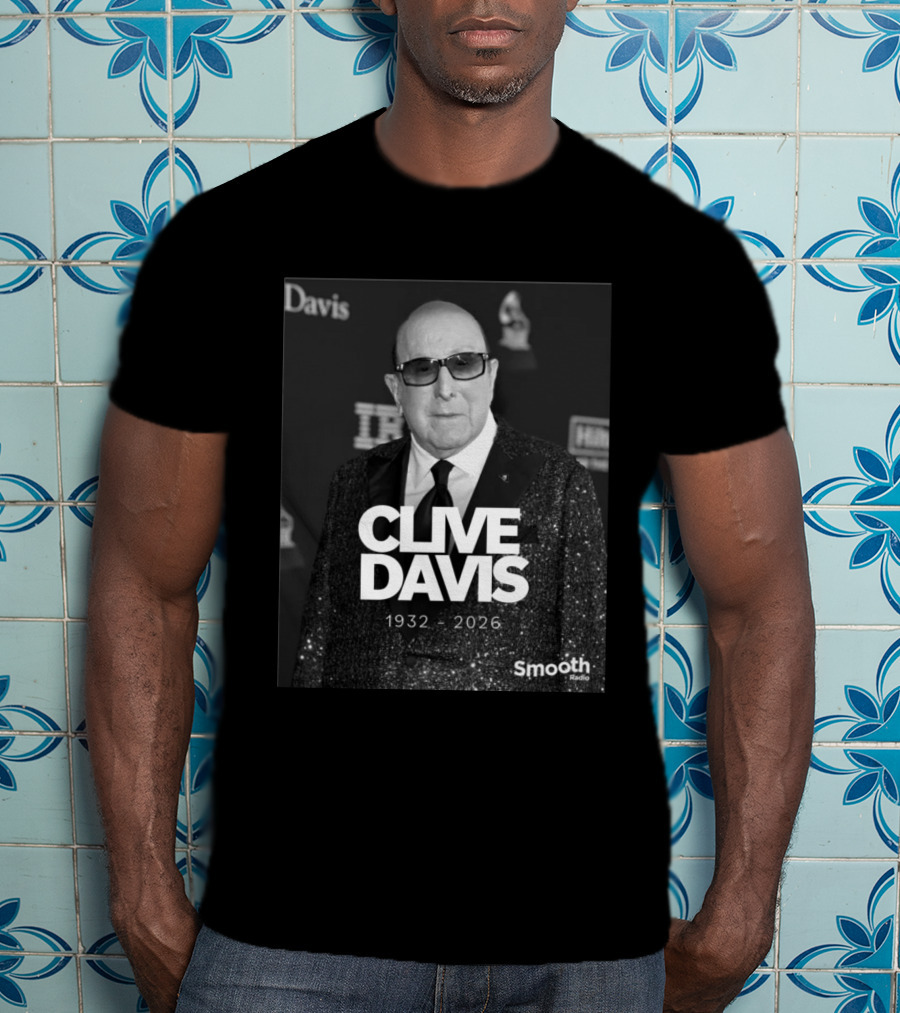 Clive Davis 1932 2026 Smooth Radio Grammy T-Shirt