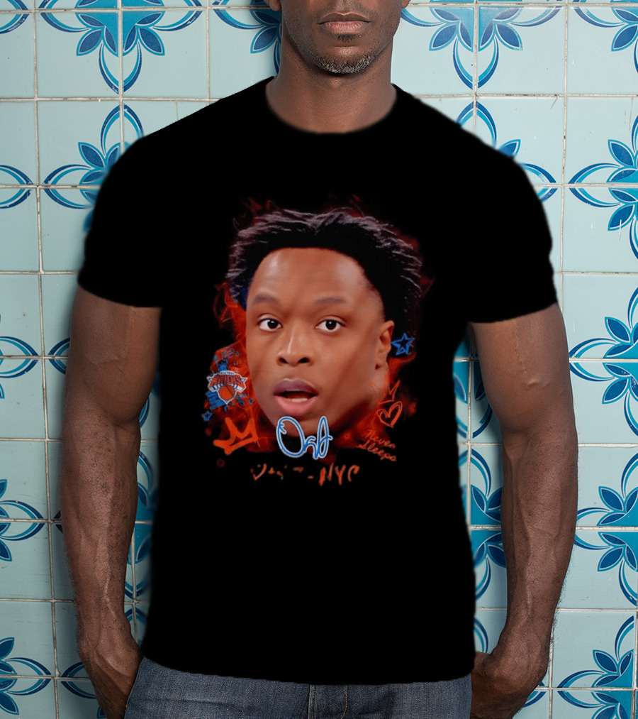OG Anunoby Knicks Heart Star NYC NBA Never Sleeps T-Shirt