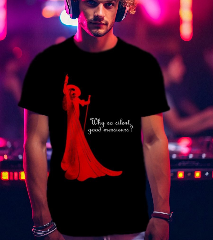 Phantom Why So Silent Good Messieurs Red T-Shirt