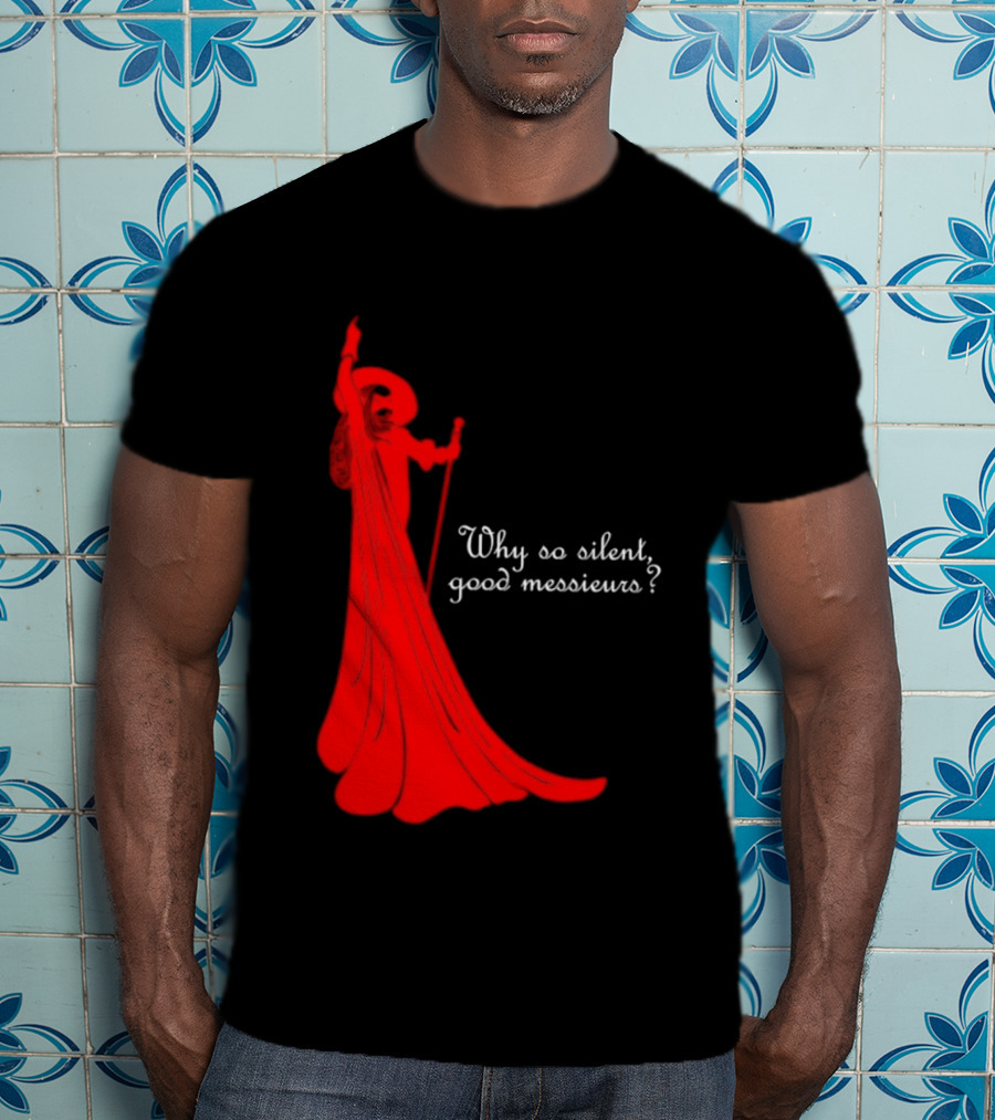 Phantom Why So Silent Good Messieurs Red T-Shirt