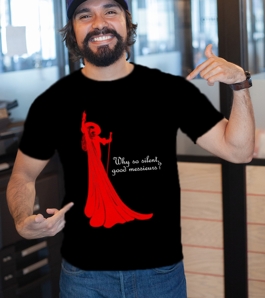 Phantom Why So Silent Good Messieurs Red T-Shirt
