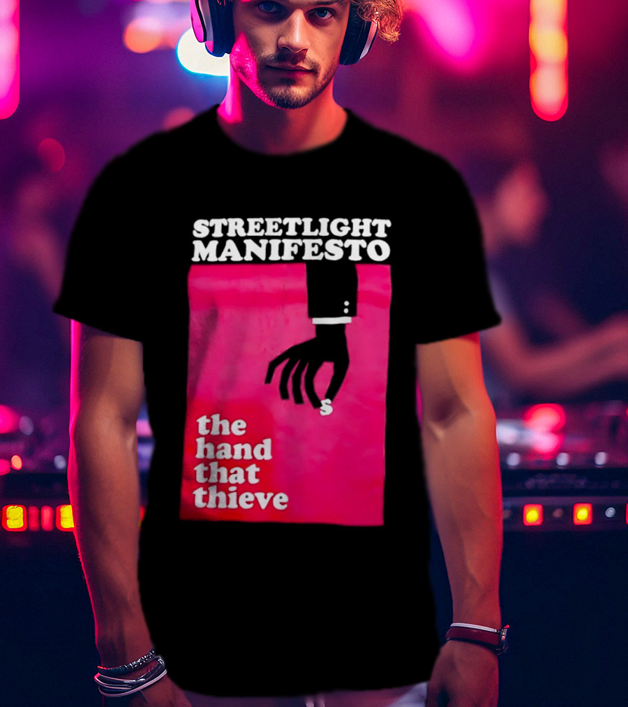 Streetlight Manifesto The Hand That Thieve Album Cover T-Shirt