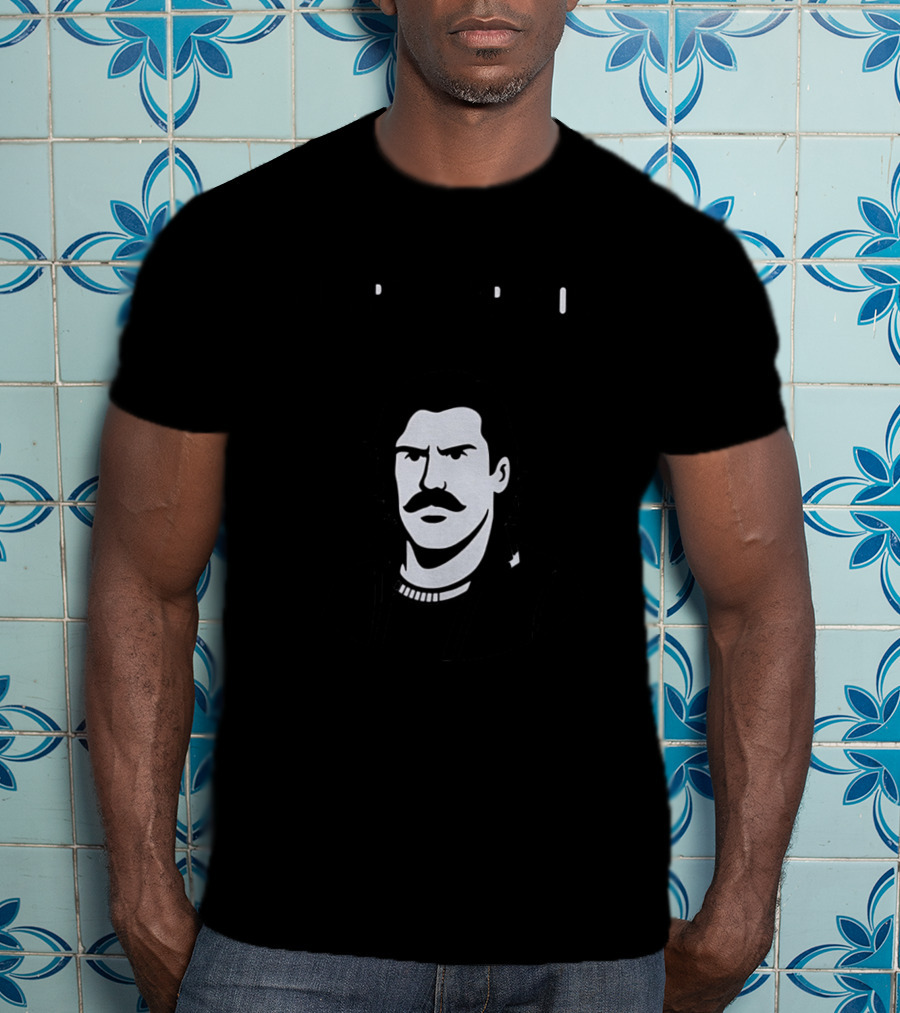 THEY RE CHIMPIN OUT Retro Mustache T-Shirt