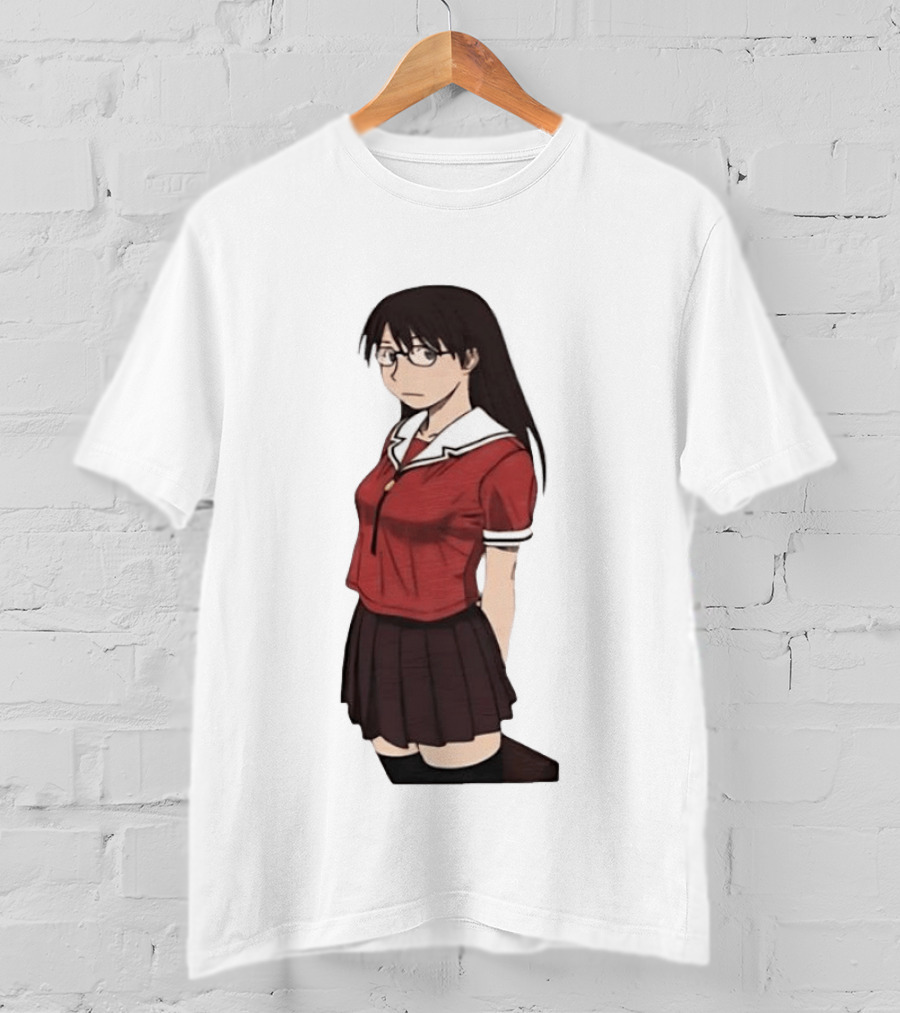 Azumanga Daioh Anime Yomi Character Red Outfit T-Shirt