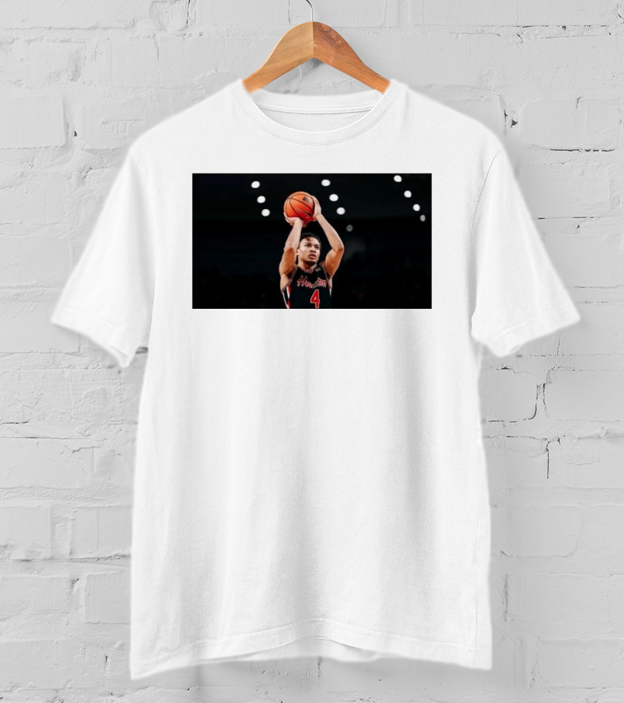 Kingston Flemings A Letter To NBA GMS Houston Basketball Player With Ball T-Shirt