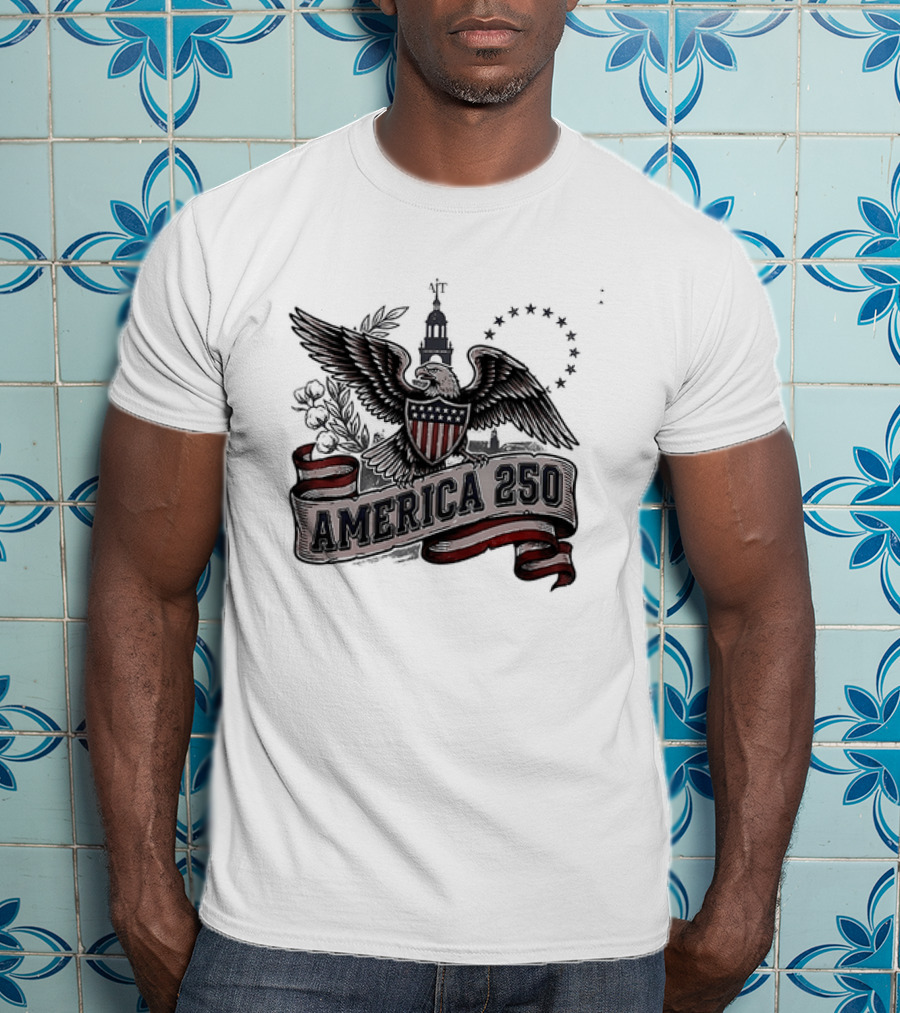 United States Eagle America 250 Est 1776 2026 Give Me Liberty Or Give Me Death T-Shirt