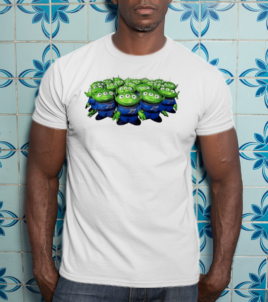 Little Green Men Aliens Toy Story Pixar Animation Characters T-Shirt