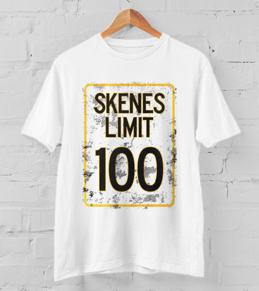 Skenes Limit 100 Pittsburgh Pirates Baseball T-Shirt