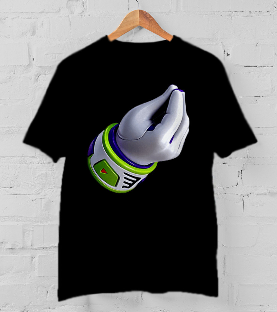 Buzz Lightyear Toy Story Ma Che Vuoi Hand Gesture T-Shirt