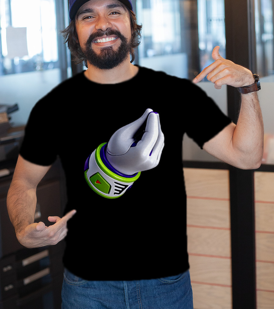 Buzz Lightyear Toy Story Ma Che Vuoi Hand Gesture T-Shirt
