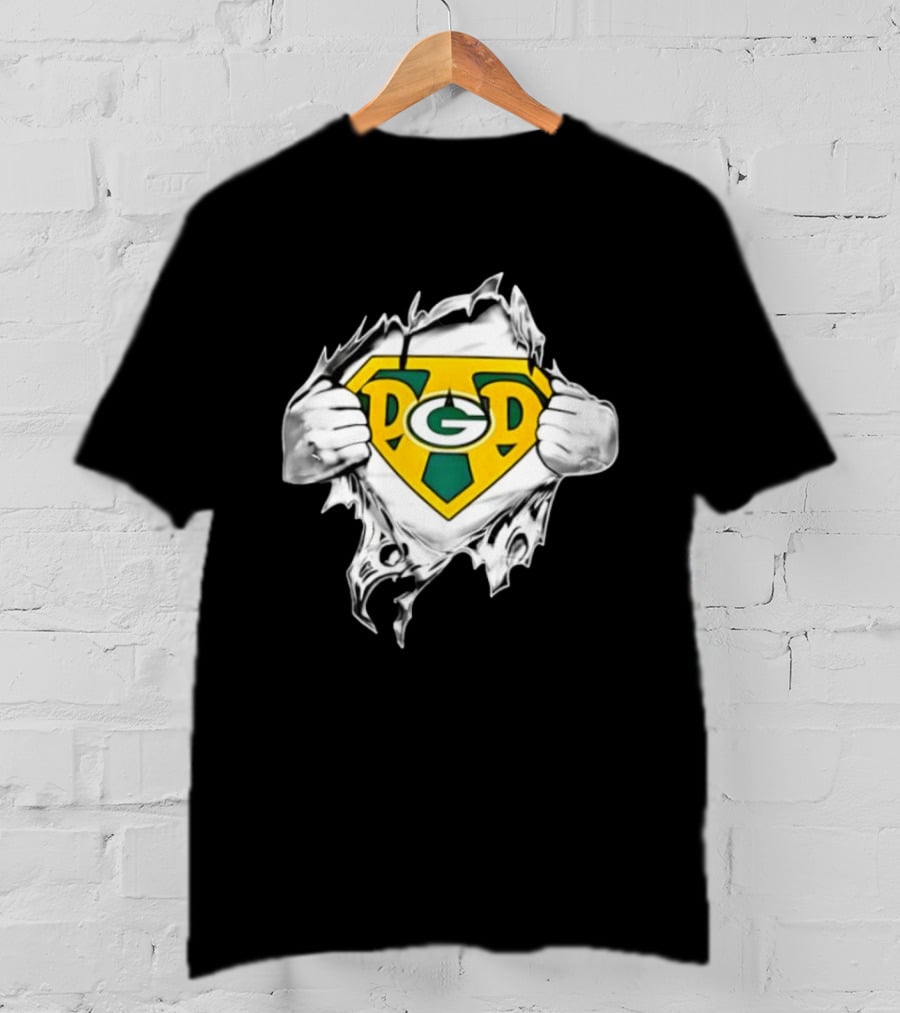 Green Bay Packers Super Dad PGD Father's Day T-Shirt
