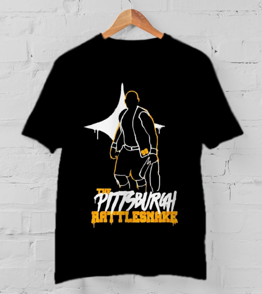 Steve Austin Pittsburgh Steelers The Pittsburgh Rattlesnake 98 T-Shirt